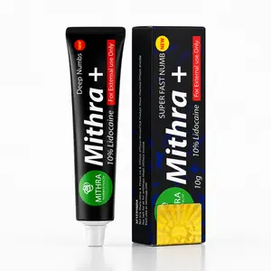 Tattoo Numbing Cream - Mithra + 10% International - Pain Free Tattoos - Effective Numbing Formula for No-Distraction Tattoos
