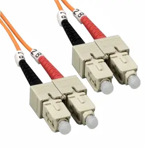 SC to SC Duplex Multimode Fiber Optic Cable