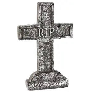 RIP Cross Halloween Decoration