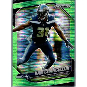 2025 Panini Prizm #217 Kam Chancellor Neon Green Pulsar