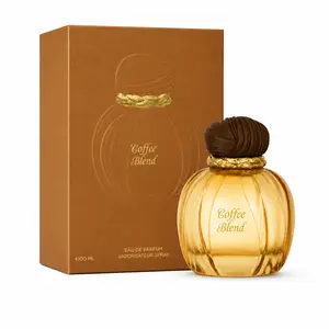 Coffee Blend EDP Spray Unisex 100ml, Long Lasting Perfume for Women & Men, Dark Gourmand Coffee Choco Musk Woody Vanilla Scent, Fresh Summer Casual Daily Wear, Summer Date Office Luxury Fragrance, Gift For Him & Her
