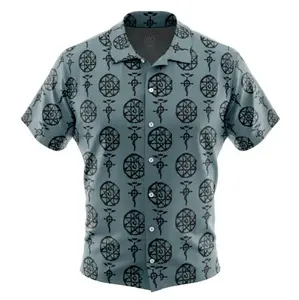 Alphonse V1 Fullmetal Alchemist Hawaiian Shirt | Cool Anime Vibes for Men & Fans