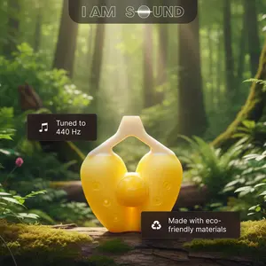 IAMSOUND G3 Harmonic Ocarina 440 Hz - Exclusive Mystery MULTI-COLOR Tuned to 440 Hz Made from 100% Recycled PLA Eco-Friendly Materials Unique Spontaneous Design - Harmonica