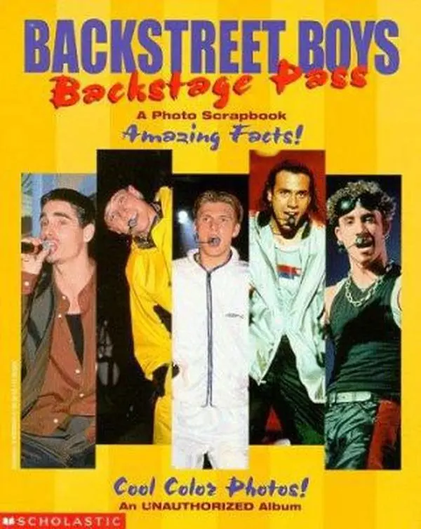 USED Book - Backstreet Boys: Backstage Pass : A Photo Scrapbook by Alison, Lauren (Paperback) - english
