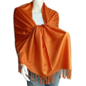 Orange Pashmina Shawl 12 PACK 2109