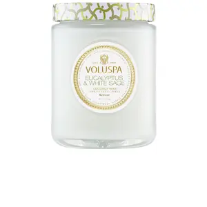 Voluspa Eucalyptus & White Sage Large Jar Candle