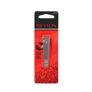 Revlon Mini Nail Clipper, Nail Care Tools, Curved Blade for Trimming & Grooming,