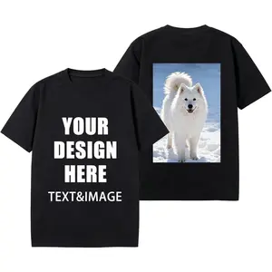 Carpesun Custom T-Shirts Add Your Own Custom Photo, Text, Logo - Customized Tees Shirt for Men, Women, Create Your Personalized Shirt