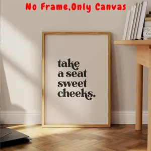 Sweat Seat Checks Wall Art, No Frame, Unframed Art Print, Wall Decor, Wall Art, Home Decor, Modern Home Decoration, Bathroom Wall Art, Simple Wall Decor, Living Room Decor, Bedroom Decor, Poster