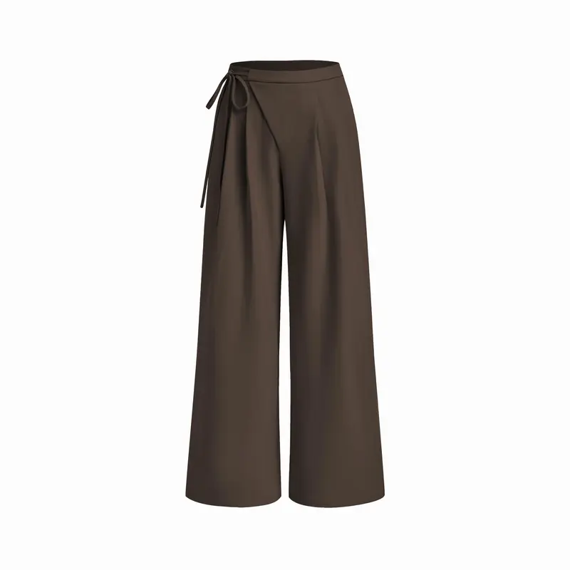 BELBET 即完品 Pleated Wide-Leg Baggy Pants pleated wide leg pants - TikTok Shop