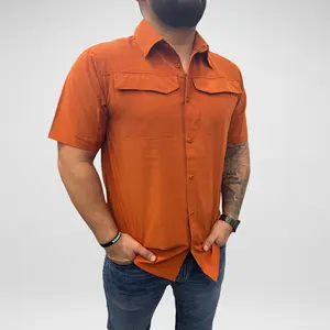 Men's APS Tek S/S Shirt - Rust