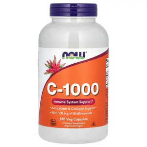 NOW Foods C-1000 with Bioflavonoids, 250 Veg Capsules