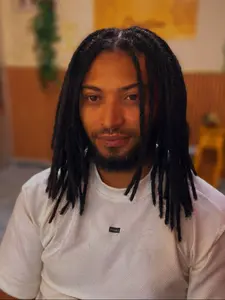 Handmade Permanent Dreadlock Hair Extensions, 10-Piece Set, Human Hair Dreads, Dreadlocks Extensions, 4-16 Inches, Thickness 0.6cm, Natural, Unisex