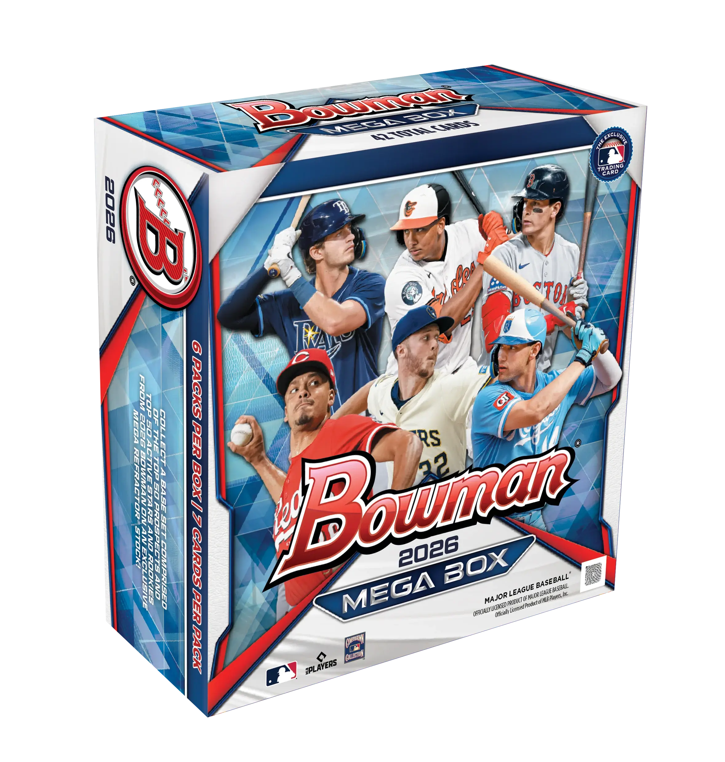 2026 Bowman Baseball Mega Box (42 Cards Total) | Guaranteed Sports Cards
