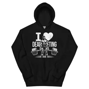I Heart Deadlifting Unisex Hoodie