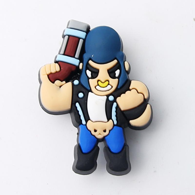 Cartoon Fighting game Croc Shoe Charms for Kids Boys Girls Women Men PVC Wristband Sandals Clog Accessories Party Favor with Dragon and Character Designs