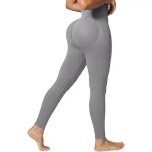 Outdoors & Sports BRXL Scrunch Butt Lifting Workout Leggings for Women Tummy Control High Waisted Seamless No Front Seam Gym Yoga Pants