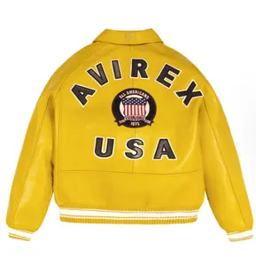 AVIREX SHEEP LEATHER ICON JACKET