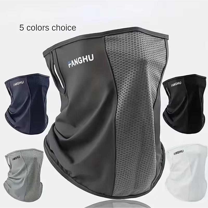 Cycling Masks Headwear Bandana Head Wrap Face Scarf Mask Neck Balaclava Breathable Light Cool Wind Outdoor Hiking Ice Silk Mask