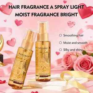 Valentine's Day Hair Perfume & Smoothing Hair Oil Spray, Moist, Smooths Frizzy Hair for Glossy Shine, Ideal Gift for Moms and Mothers-In-Law