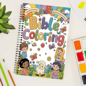 1pc Bible Devotional Coloring Book Art Positive Quotes for Self Improvement & Self Focus 30 Unique Designs Perfect for Gifting on Birthdays, Christmas & Thanksgiving