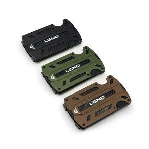 LGND Outdoors® Tactical Wallet — Aircraft-Grade Aluminum