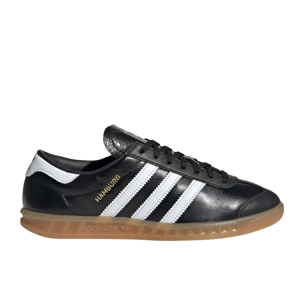 adidas Womens Hamburg Sneakers Shoes Casual - Black