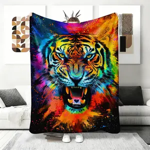 Flying Eagle theme flannel blanket, a thick blanket, soft and warm, very comfortable, an ideal gift for everyone, suitable as a gift for adults, children, birthdays, Christmas parties, lola blanket,  bedding,plush blankets,mellow blanket