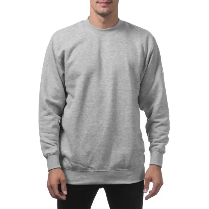 Pro Club Heavyweight Crew Neck Fleece Pullover Sweatshirt