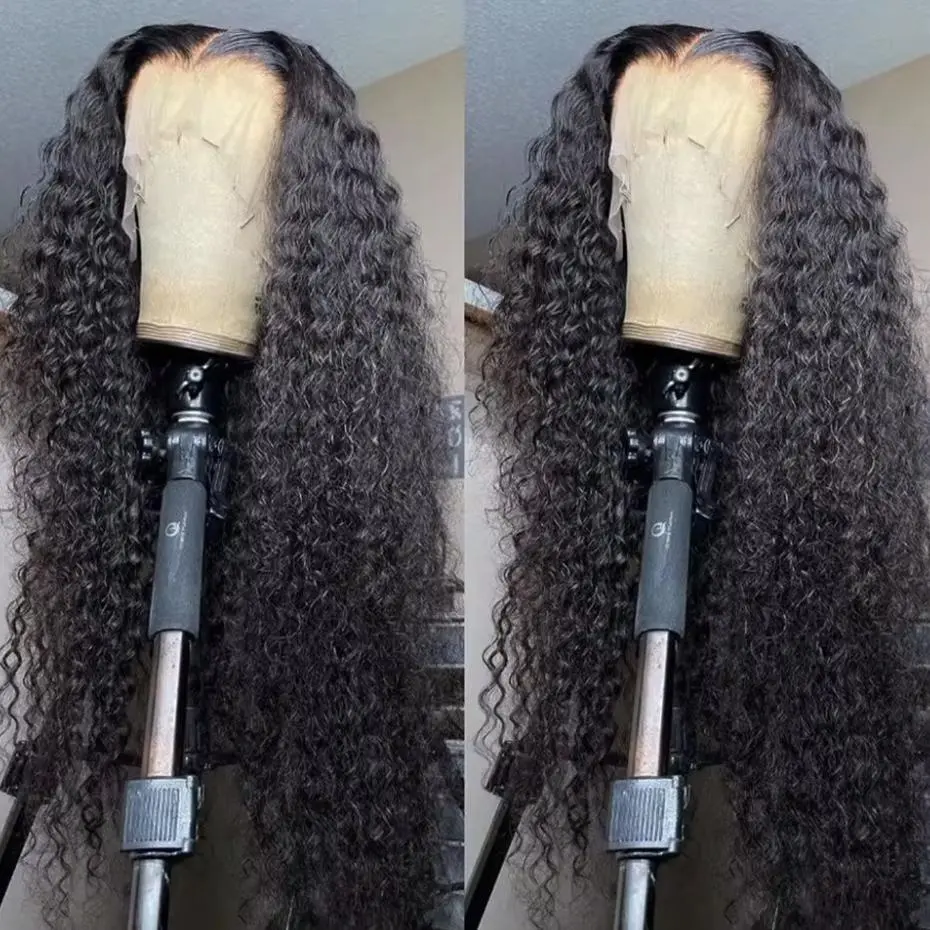 Clearance Deep Wave Lace Front Wig 13x4 13x6 Hd Lace Frontal Human Hair Wigs For Women Real Human Hair
