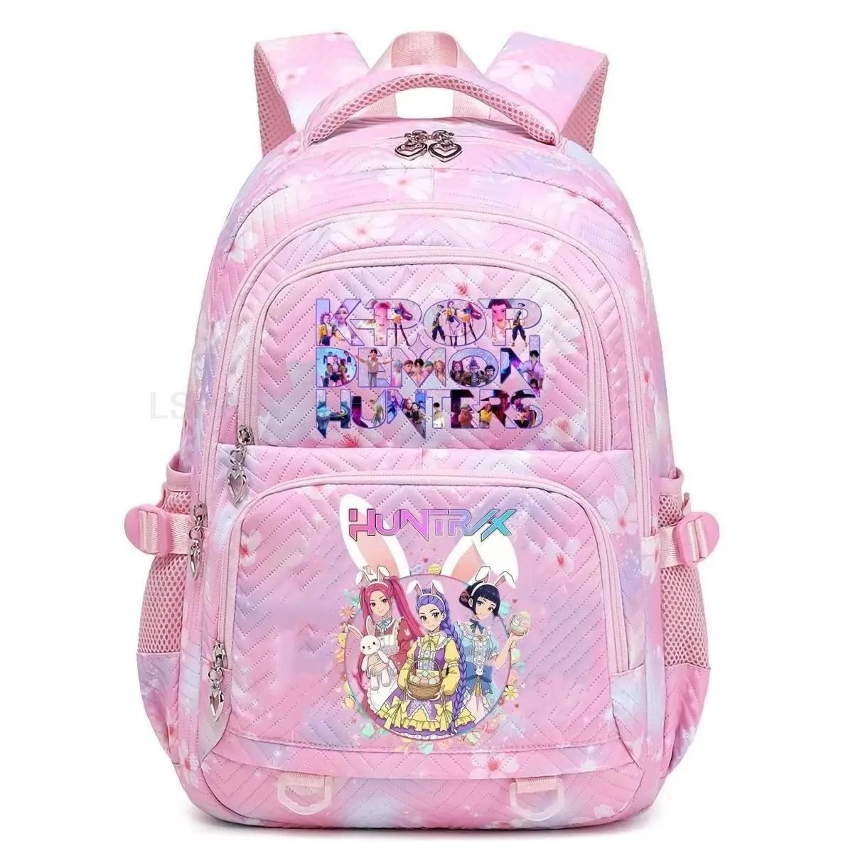 KPop Demon Hunters Backpack for Female College Students High School Girls Middle School Girls Versatile Suitable Daily Outdoor
