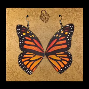 Monarch Butterfly Earrings
