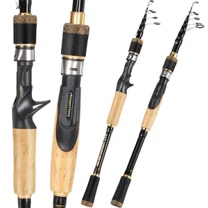 Sougayilang 5.9-6.9ft Telescopic Fishing Rod  Portable Outdoor Fishing  rod, for Unmatched Performance Multi Species Lure Mechanical Lure