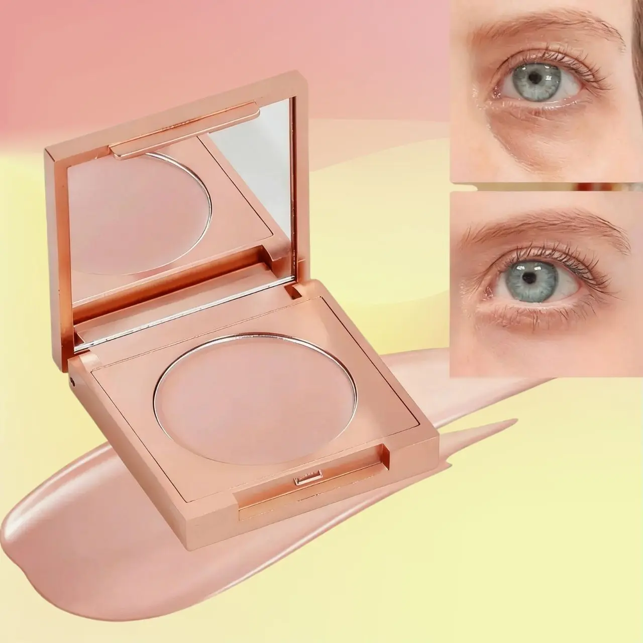 MAYCHEER 3-Piece Concealer & Foundation Set, Waterproof Color Clay CC Corrector with Brush, Lightweight Soft Matte Coverage Beauty Product for Uneven Skin Tone & Flawless Base, Beauty Products