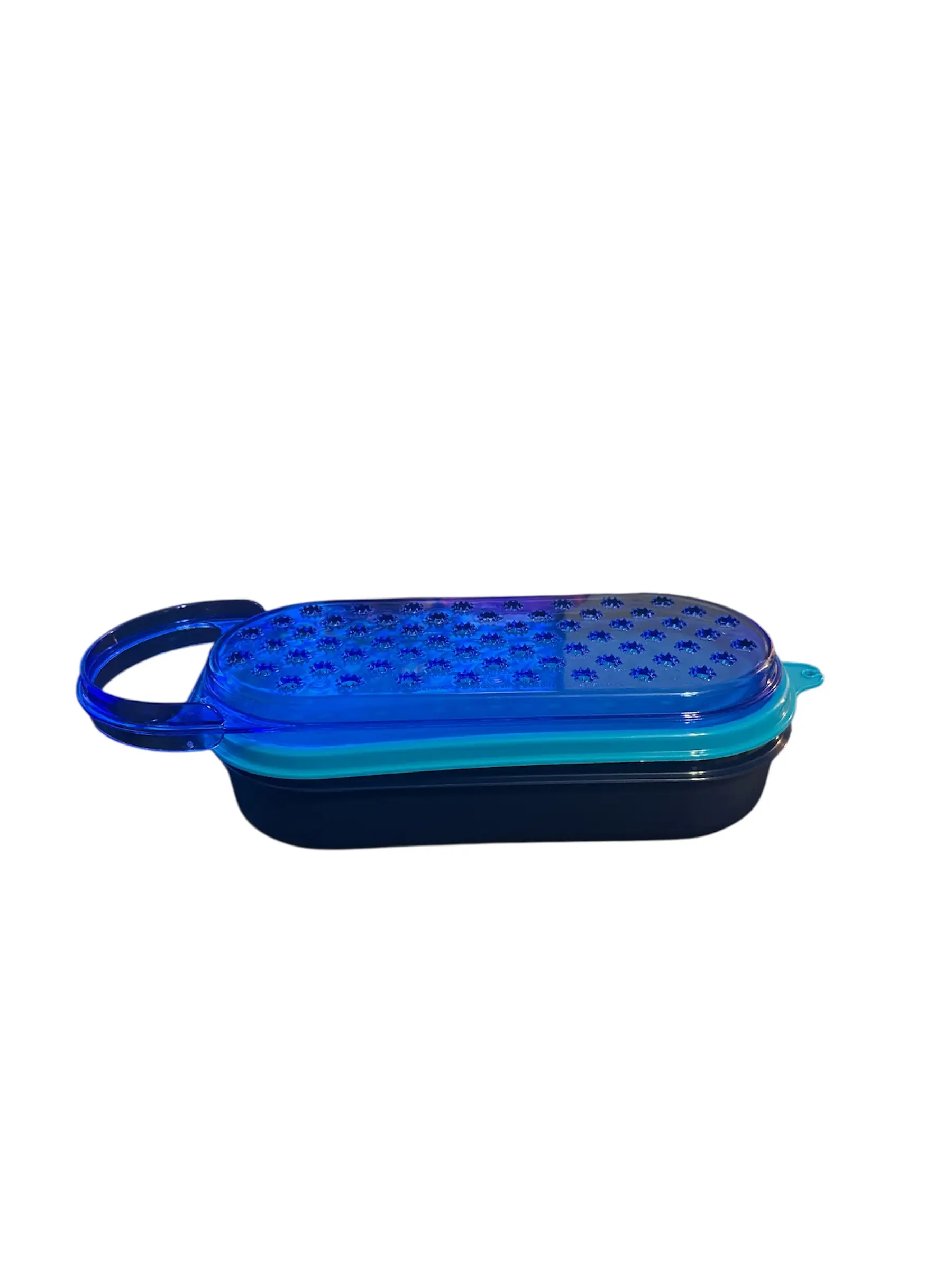 Rallador Blue Versatile Kitchen Tool for Efficient grading Rallador Blue Versatile Kitchen Tool for Efficient grading