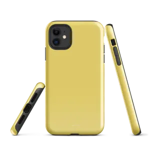 Solid Color Yellow iPhone® Case - Pantone® 127