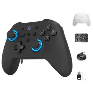 KK3 Max Controller, Kingkong 3   Controller with Hall effect Joysticks and Triggers, 1000Hz Polling Rate, 4  Buttons Compatible with / 2/OLED/Windows/iOS/Android