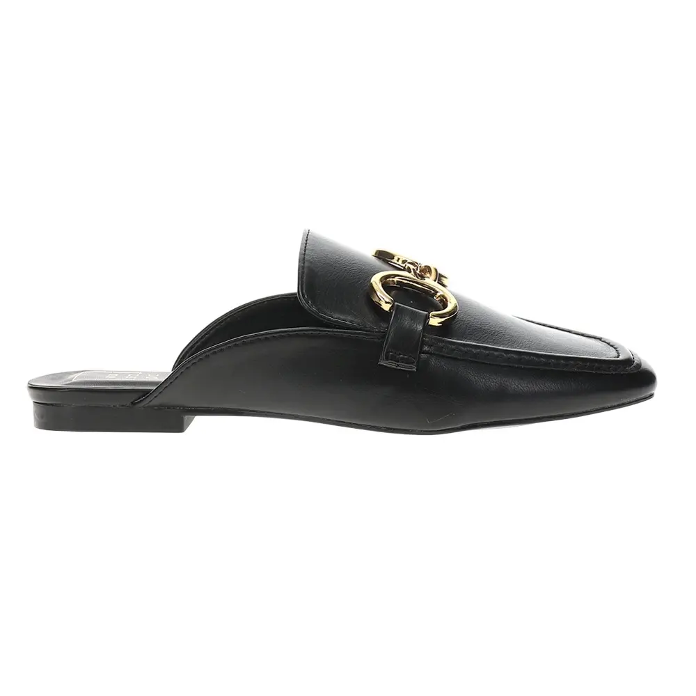 Shu Shop Womens Andromeda Slip On Mules Flats Casual - Black
