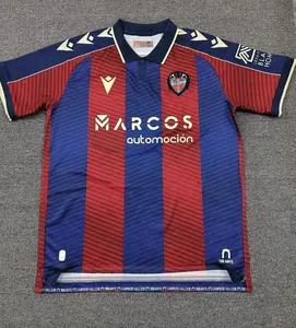 Levante 2025/26 Home and Away Full Set Soccer Kit, Premium Fabric Match Style Set Q