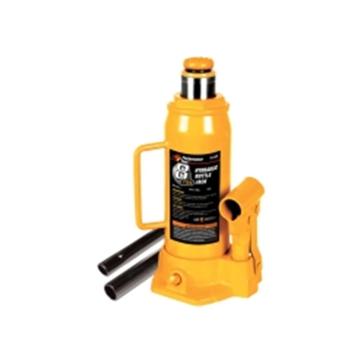 Wilmar W1628 Heavy Duty Hydraulic Bottle Jack, 8-Ton (16,000 lb) Lift Capacity, 9-17-7/8 in Lift Range, Adjustable Top Screw, Sturdy Base (Tools & Hardware)