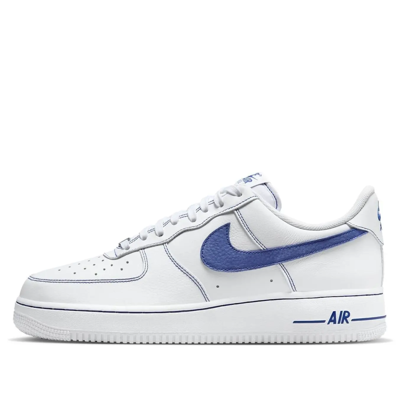 Nike Air Force 1 Low '07 LV8 'White Deep Royal Blue' HQ2037-100 Nike Air Force 1 Low '07 LV8 'White Deep Royal Blue' HQ2037-100