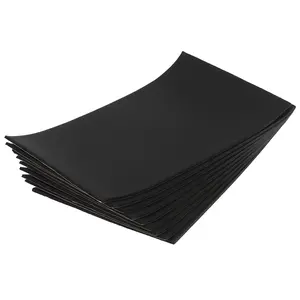 9pcs 5mm 197mil 14.49sqft Car Sound Deadener Insulation Mat Cotton Blend Door Audio Noise Insulation 20''x12''