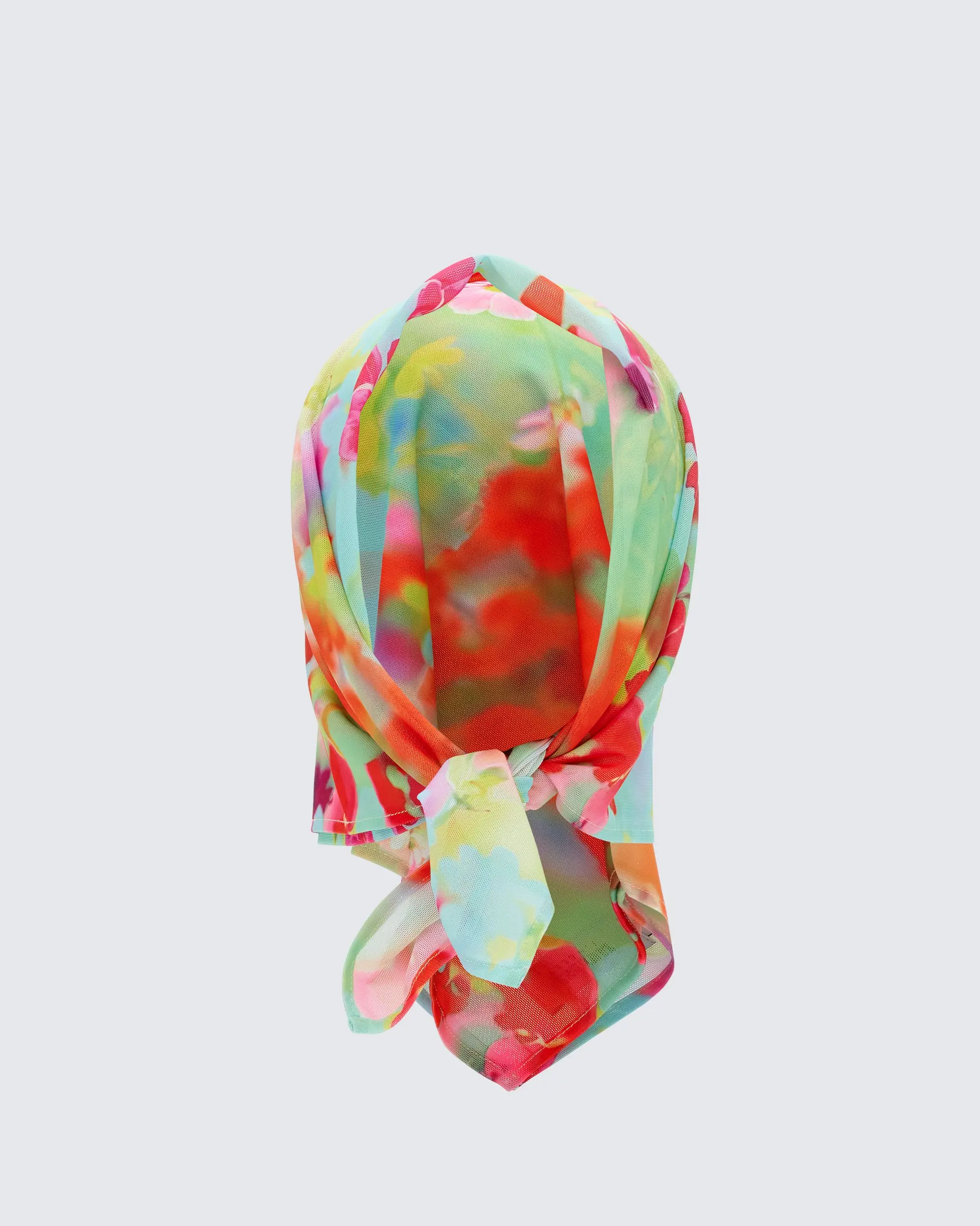 Eira Multi Print Mesh Headscarf