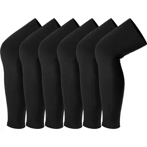 Leg Sleeves Compression Long Knee Sleeve UV Protect for Men Women Sport Basketball Football