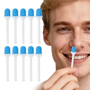 10 pieces of hair dryer heated wax hair removal sticks, heatable with a hair dryer, men's stray hair remover, suitable for both men and women, ideal for small-area hair removal, perfect for home use and easy to carry and use