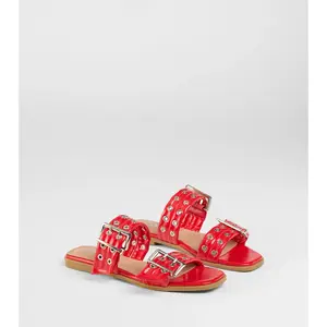 Get It Girl Buckle Strappy Sandals
