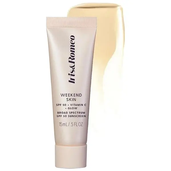 Iris&Romeo  Weekend Skin SPF 50 Instant Glow Tinted Mineral Sunscreen with Vitamin C + Niacinamide