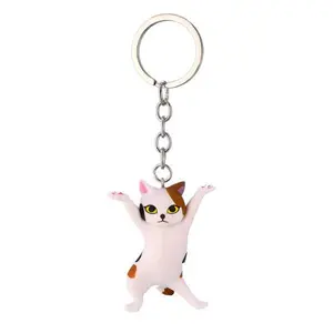 Calico Cat Keychain