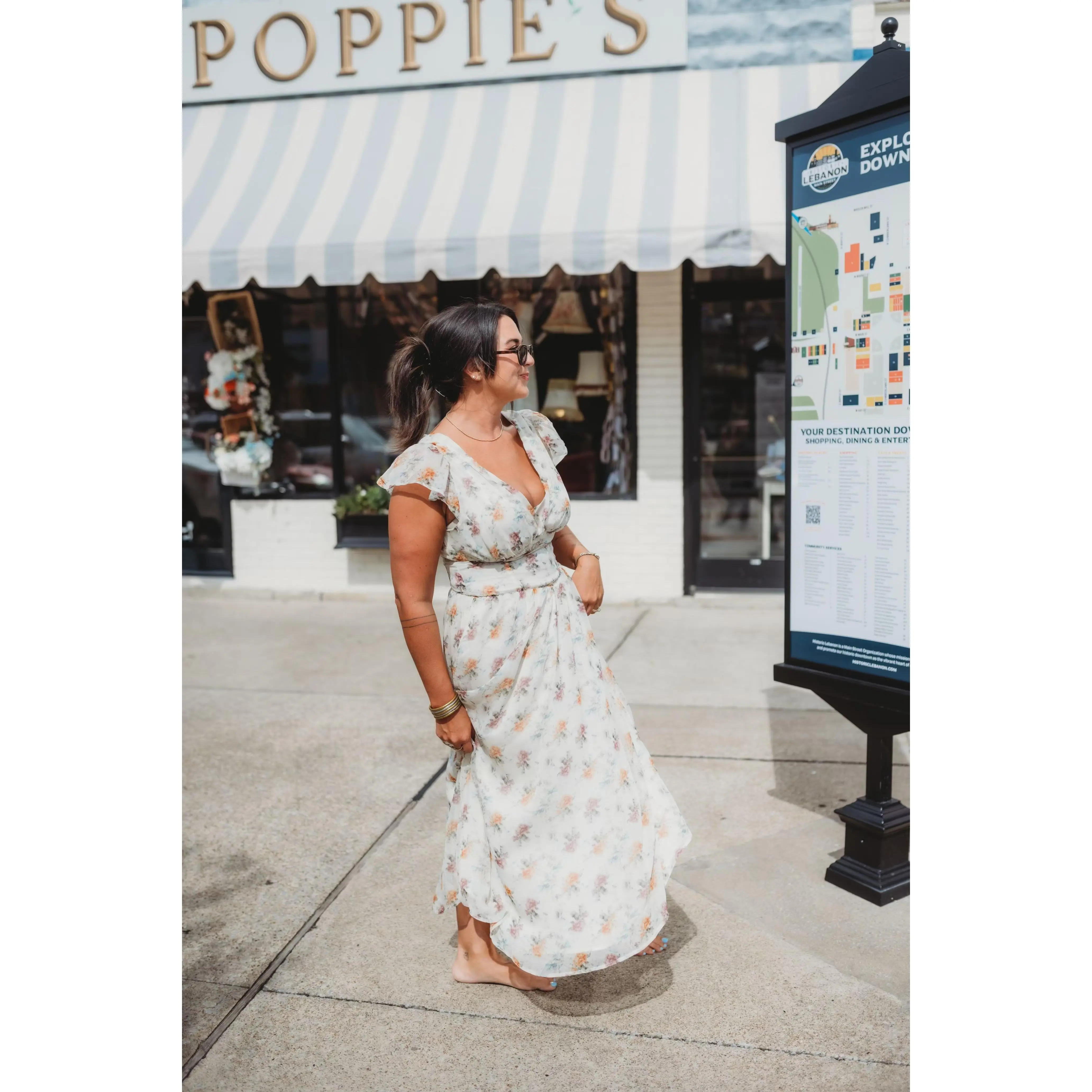 Mallory Flower Dress