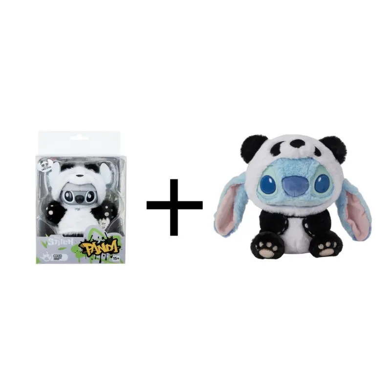 Panda Stitch Plush + GenZ Panda